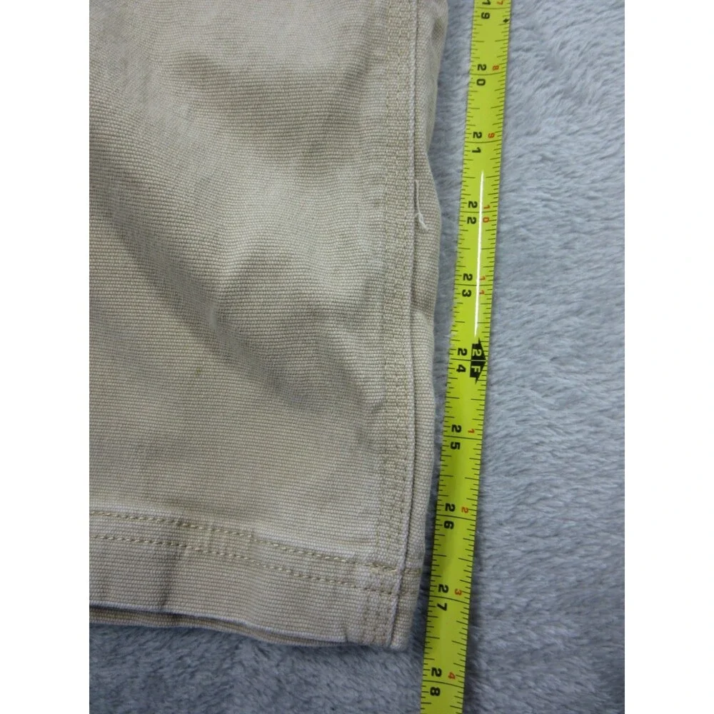 CAT Work Pants Mens 34x29 (Fits 30x27) Straight Fit Durable Utility Beige